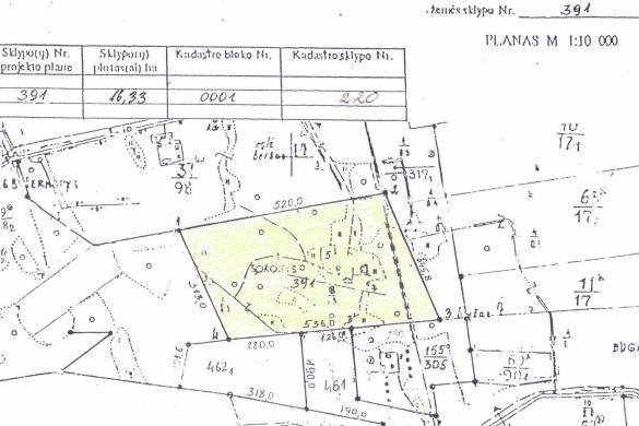 16,33 ha žemės – miško sklypas Kupiškio r.-2