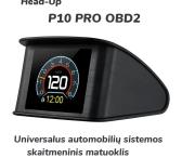Automobilių sistemos skaitmeninis matuoklis P10-PRO OBD2-0