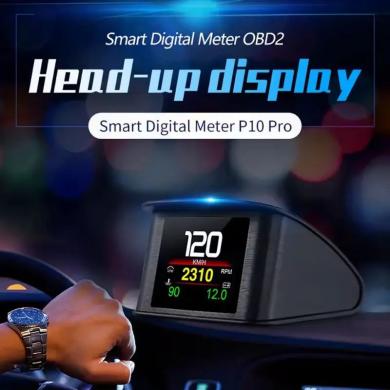 Automobilių sistemos skaitmeninis matuoklis P10-PRO OBD2-2