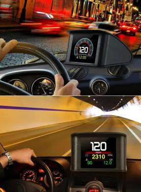 Automobilių sistemos skaitmeninis matuoklis P10-PRO OBD2-1