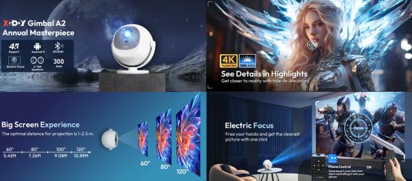4K TV-PROJEKTORIUS+VIRŠ 2000 GOOGLE TV KANALŲ NEMOKAMAI!-2