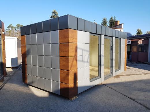 Naujas modulinis namelis 6x3 m su pristatymu-0