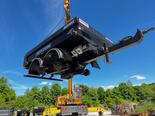 Ratinių ekskavatorių puspriekabė Žemaitukas MD-90X-4