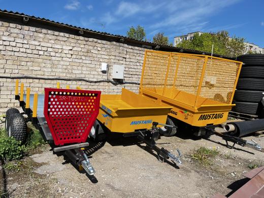 Keturračiams priekaba Žemaitukas MW 120-7