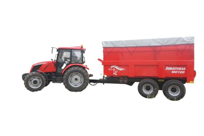 Universali puspriekabė ŽEMAITUKAS MD-100-0
