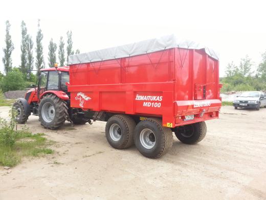 Universali puspriekabė ŽEMAITUKAS MD-100-5