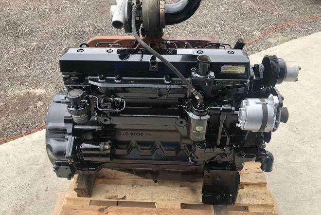 John Deere 6068hf 120 Variklis, 9400 kombainas-0