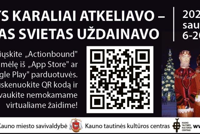 Virtualus žaidimas Kaune „Trys Karaliai atkeliavo-visas svietas uždainavo“-0