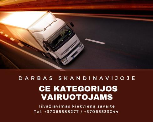 Tolimųjų reisų vairuotojai / Skandinavija-0