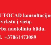 AUTOCAD konsultacijos, atvykstu į vietą arba konsultuoju nuotoliniu būdų 861473089-0