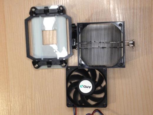 AMD procesoriaus radiatoriai aušintuvai, priveržimo rėmelis-0