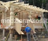 Rankų darbo rąstiniai, skydiniai, karkasiniai namai ir pirtys-0