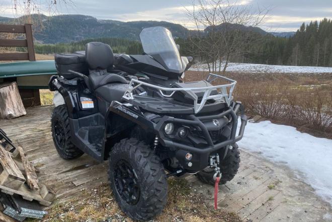 2018 Can-Am Outlander MAX XT-p 1000 z kaskiem-0