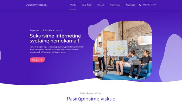 Sukursime internetinę svetainę nemokamai!-0