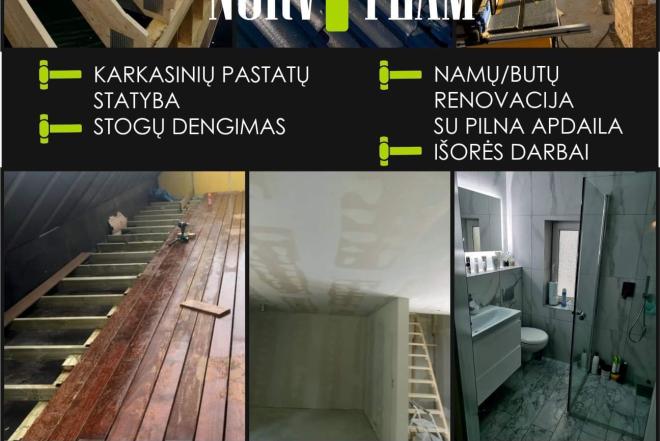 Butu/namu pilna apdaila- statybos darbai-0