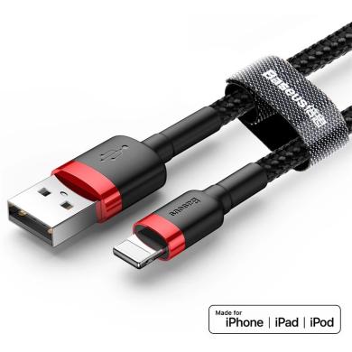 Baseus USB lightning kabelis skirtas iPhone, greito įkrovimo laidas-0