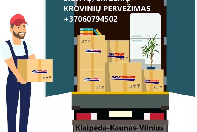Siuntos, kroviniai Klaipėda-Kaunas-Vilnius-0