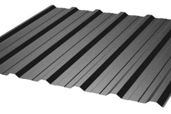 Trapecinė stogo danga T-18 kaina 5,50 Eur/m2-0