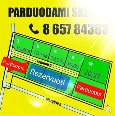 Sklypas 10 aru Užliedžai-0