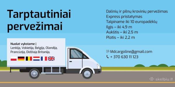 Krovinių pervežimas Lietuva - Europa- Lietuva-0