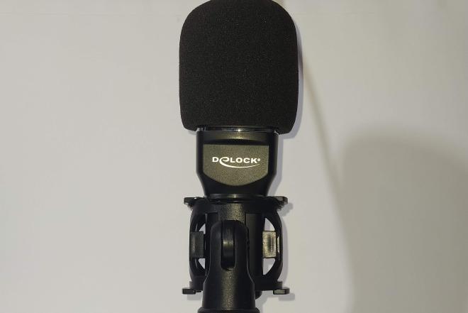 Mikrafonas USB Condenser su stovu 1.5m-0