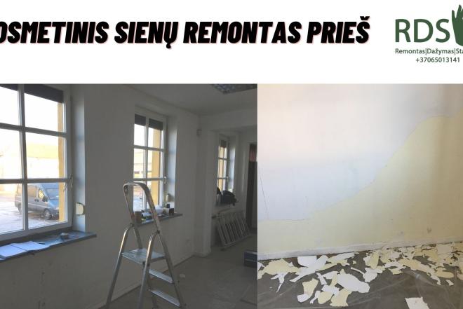 Vidaus apdailos darbai, statybos darbai-0