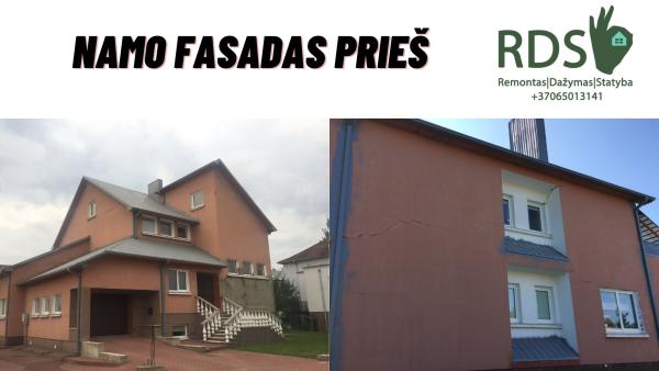 Pastatų lauko, vidaus dažymo, plovimo darbai-0