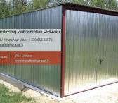 Nauji - kokybiški metaliniai garažai, visa Lietuva.-0