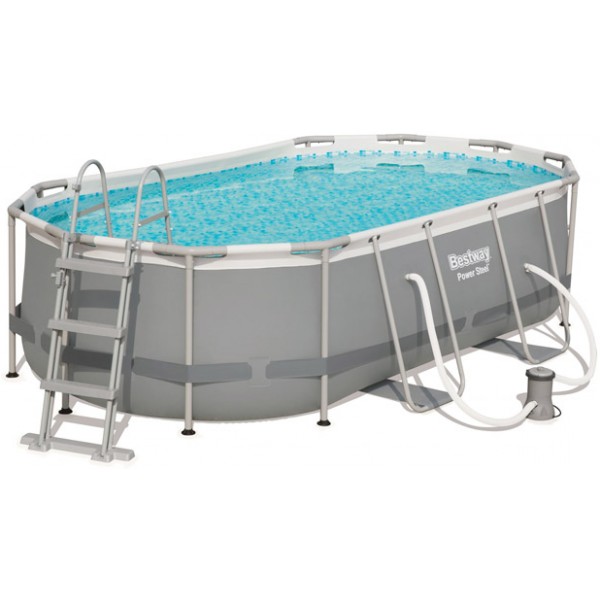 Karkasinis baseinas Bestway Power Steel 427×250 Cm-0