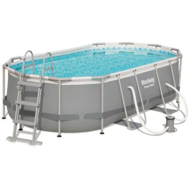 Karkasinis baseinas Bestway Power Steel 427×250 Cm-0