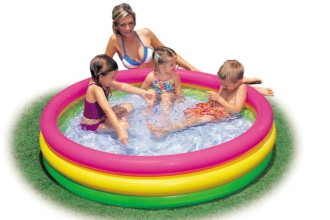 Vaikiškas Baseinas Intex Sunset Glow Ø 147cm-0