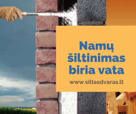 Namų šiltinimas biria vata-0