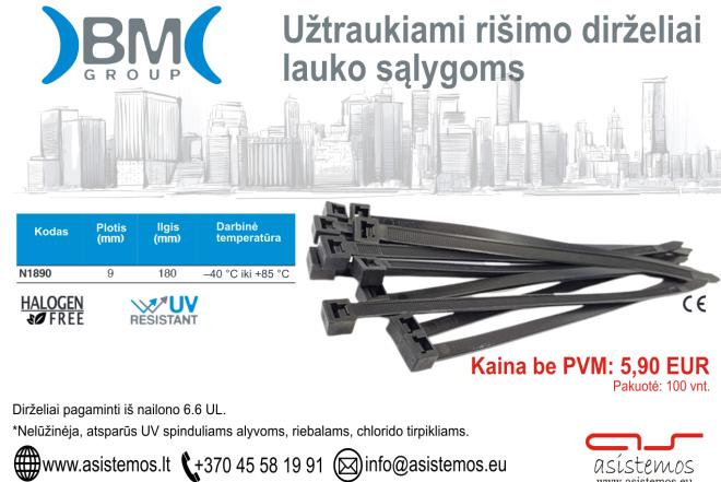 BM Group užtraukiami dirželiai lauko sąlygoms-0