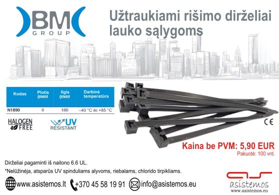 BM Group užtraukiami dirželiai lauko sąlygoms-0