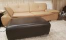Juodojo alksnio trivietė sofa ir pufai-0