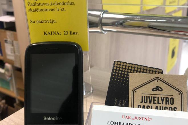 Mobilusis telefonas „Selecline“-0