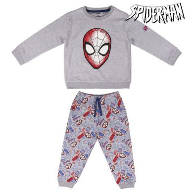 Vaikiškas sportinis kostiumas Spiderman Pilkas-0