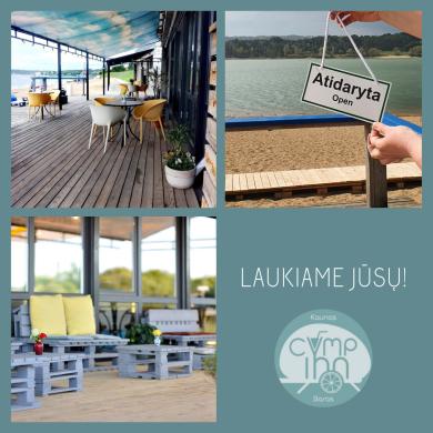 ATVYKITE Į KAUNAS CampInn BARĄ. Stebėkite gražiausius panoraminius vaizdus mieste! Su puodeliu kavos rankose, bei paragaukite su meile patiekiamo maisto!-0