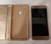 Huawei P10 Lite naudotas telefonas, kaina 60 eurų. Su įkrovikliu, geros būklės, su originalia plėvele.-0