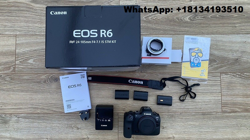 Canon Eos R6  with RF 24-105mm IS STM KIT-0