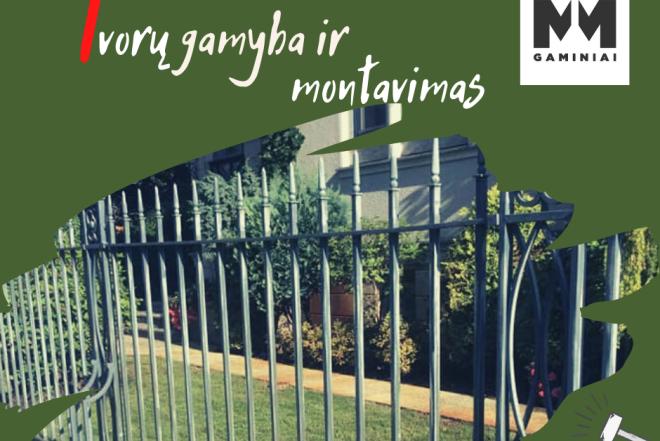 TVORŲ GAMYBA IR MONTAVIMAS-0