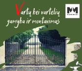 VARSTOMŲ, STUMDAMŲ VARTŲ BEI VARTELIŲ GAMYBA IR MONTAVIMAS-0