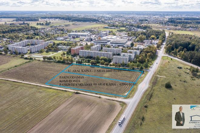 PARDUODAMI 2 KOMERCINĖS PASKIRTIES SKLYPAI MAŽEIKIŲ R., REIVIČIŲ K.-0