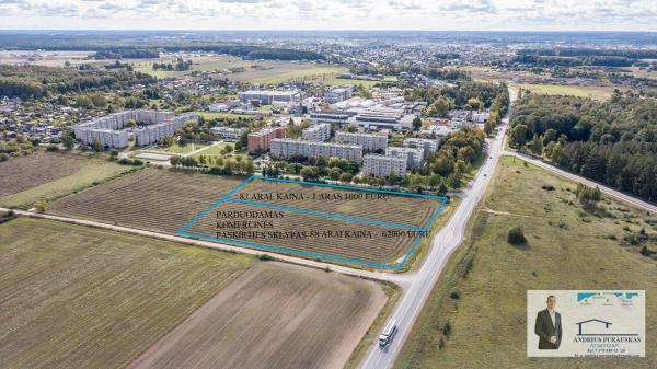 PARDUODAMI 2 KOMERCINĖS PASKIRTIES SKLYPAI MAŽEIKIŲ R., REIVIČIŲ K.-0