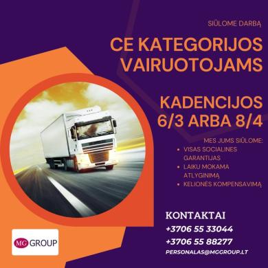 Varuotojai CE kategorijos-0