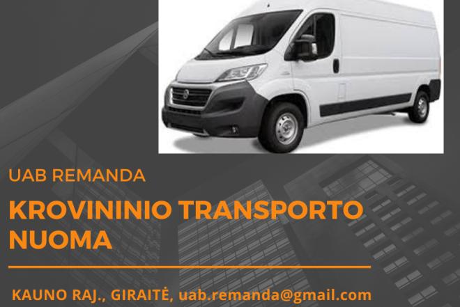 Krovininių mikroautobusų nuoma-0