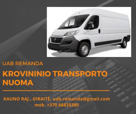 Krovininių mikroautobusų nuoma-0