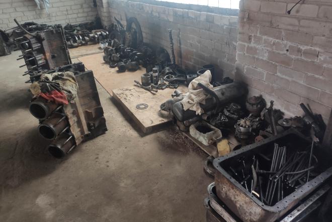 Maz V6, V6turbo, V8, V8turbo varikliai dalimis.-0