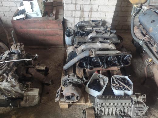 Maz V6, V6turbo, V8, V8turbo varikliai dalimis.-0