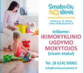 Ikimokyklinio ugdymo pedagogė, auklėtoja-0